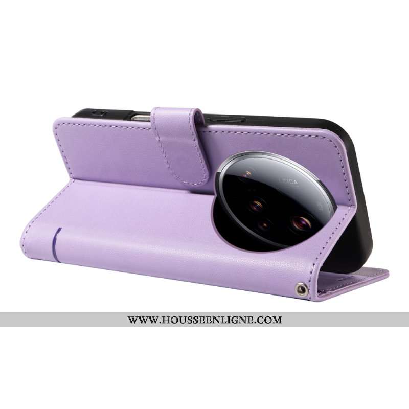 Housse Xiaomi 15 Ultra Graphique Chat à Lanière