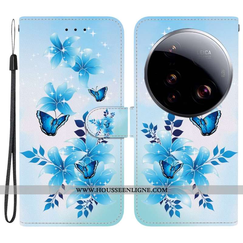 Housse Xiaomi 15 Ultra Papillons Floraux