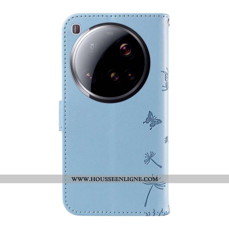 Housse Xiaomi 15 Ultra Pissenlits à Lanière