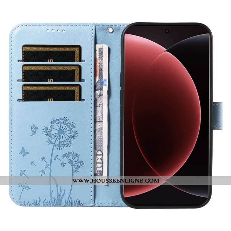 Housse Xiaomi 15 Ultra Pissenlits à Lanière