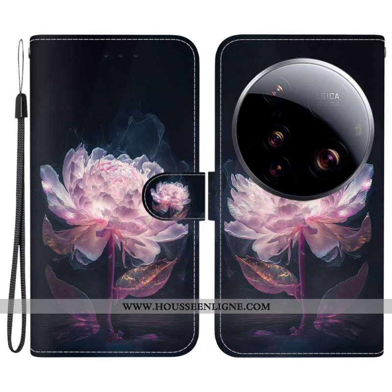 Housse Xiaomi 15 Ultra Pivoine Violette