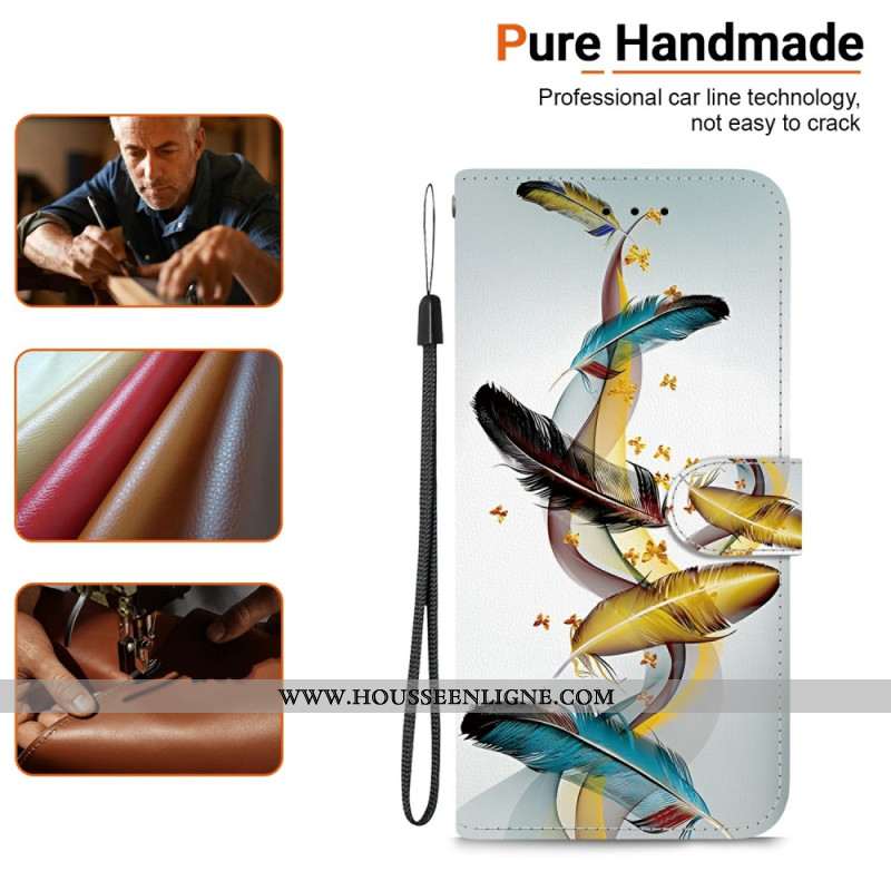 Housse Xiaomi 15 Ultra Plumes Colorées