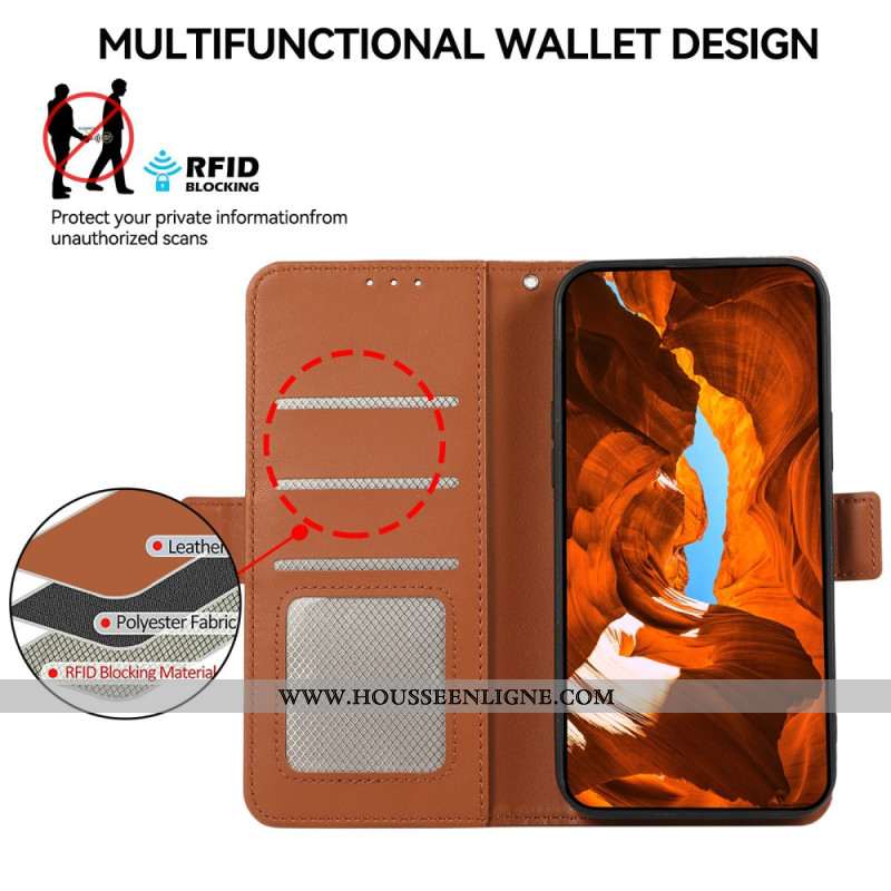 Housse Xiaomi 15 Ultra Portefeuille RFID ABEEL