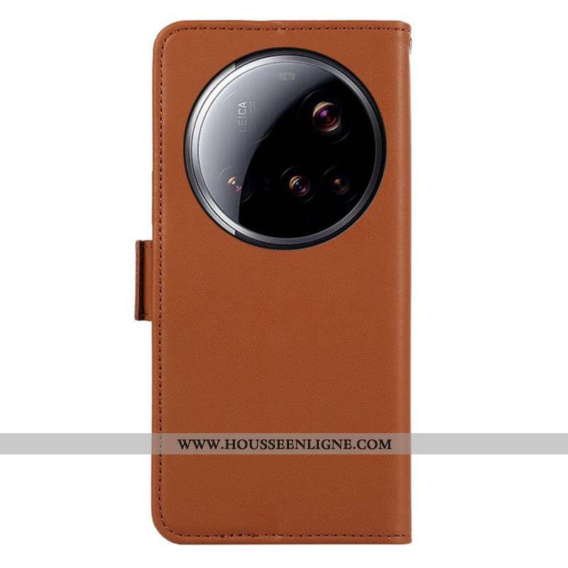 Housse Xiaomi 15 Ultra Portefeuille RFID ABEEL