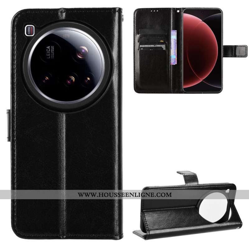 Housse Xiaomi 15 Ultra Simili Cuir Flashy