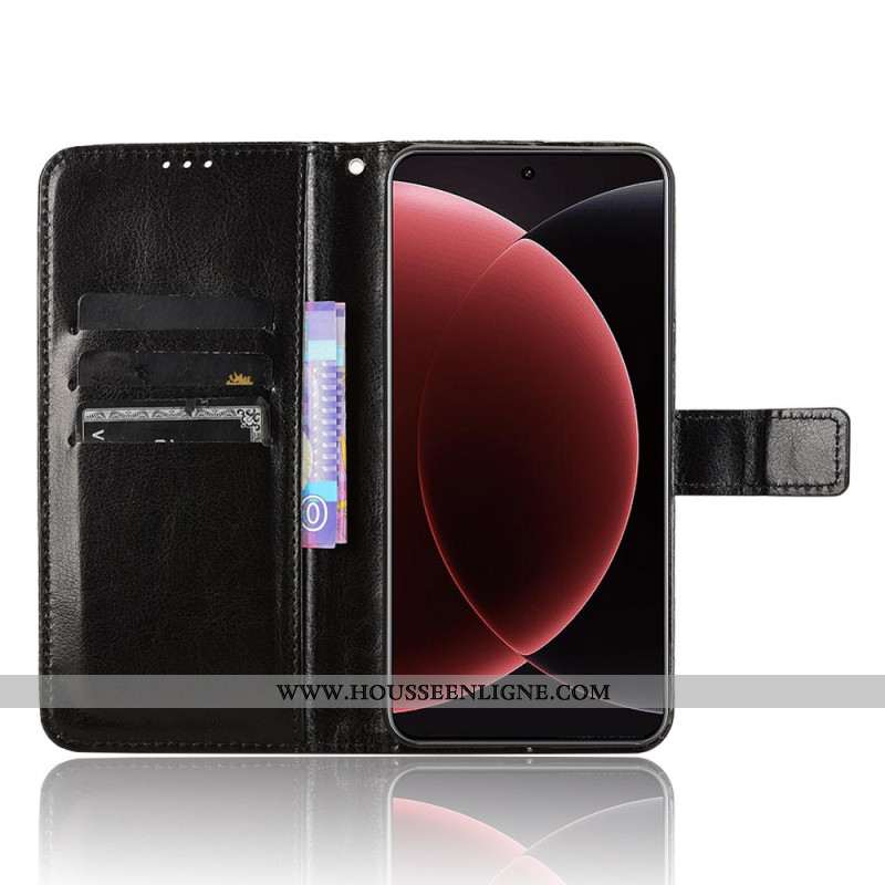 Housse Xiaomi 15 Ultra Simili Cuir Flashy