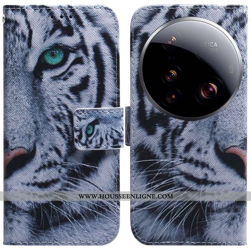 Housse Xiaomi 15 Ultra Tigre Blanc