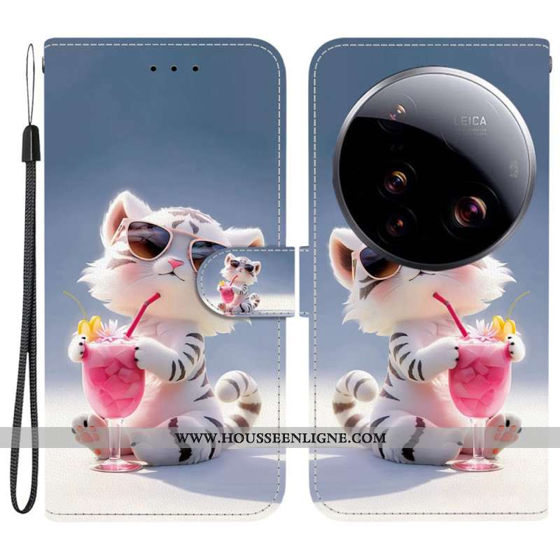Housse Xiaomi 15 Ultra Tigre Cartoon