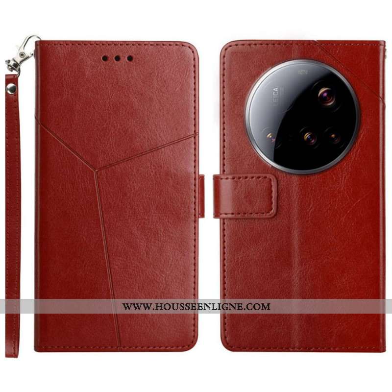 Housse Xiaomi 15 Ultra Y Design à Lanière