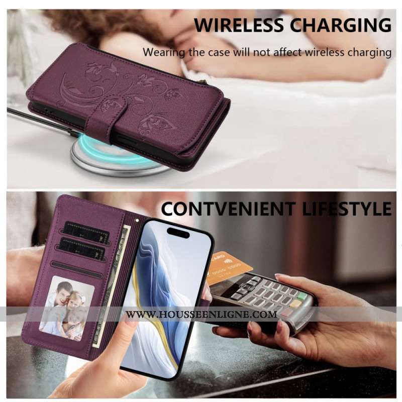 Housse Xiaomi 15T 6 Porte-Cartes RFID et Lanière