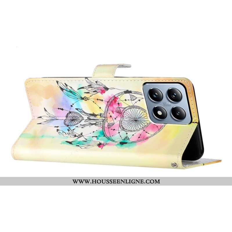 Housse Xiaomi 15T Attrape-Rêves Aquarelle