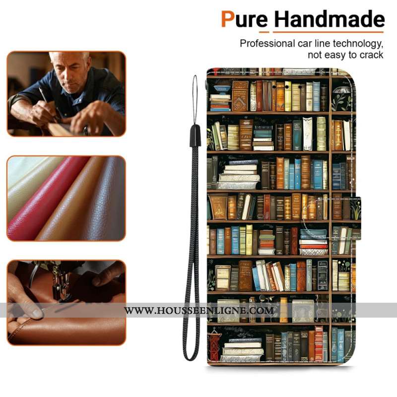 Housse Xiaomi 15T Bibliothèque