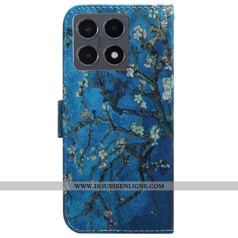 Housse Xiaomi 15T Branches Fleuries