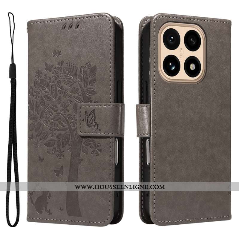 Housse Xiaomi 15T Chat et Arbre