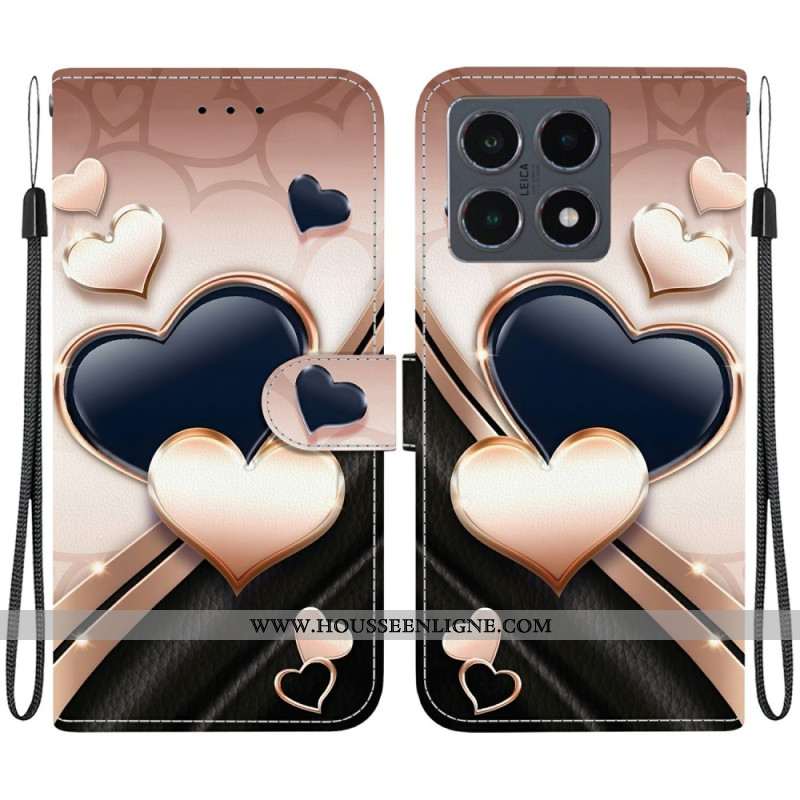 Housse Xiaomi 15T Coeurs