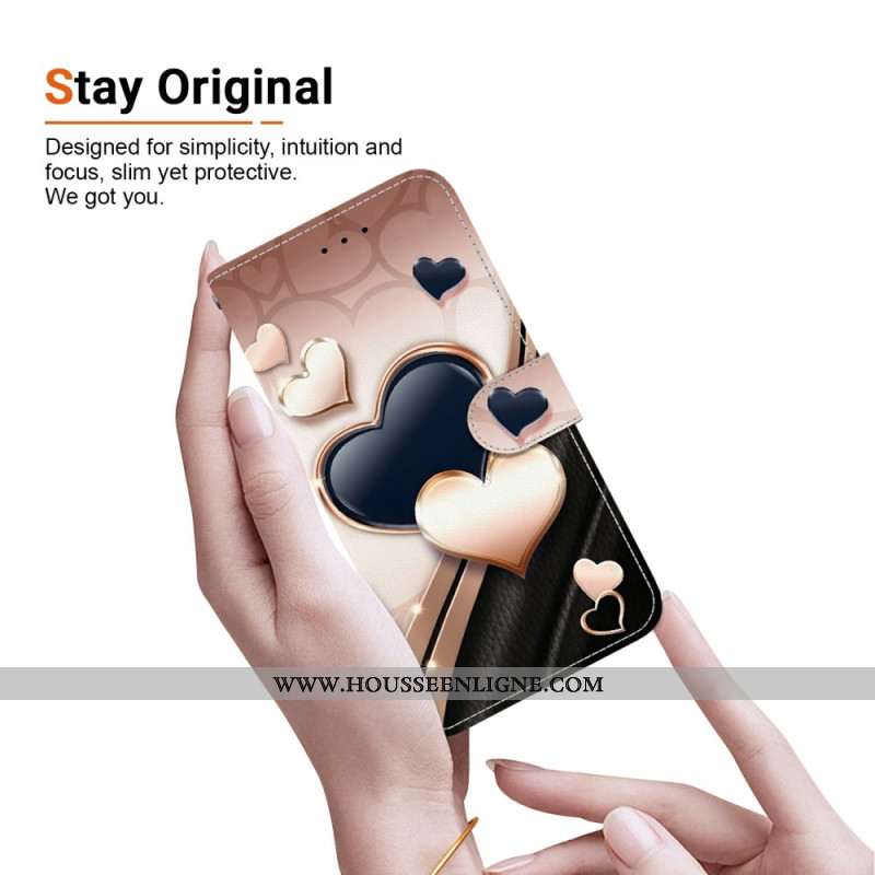 Housse Xiaomi 15T Coeurs