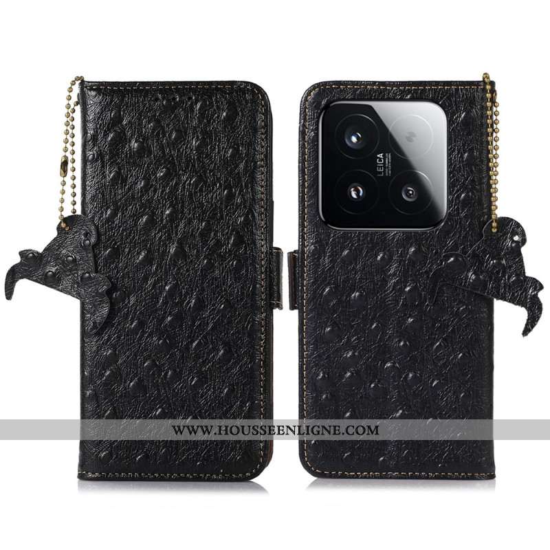 Housse Xiaomi 15T Cuir Technologie RFID