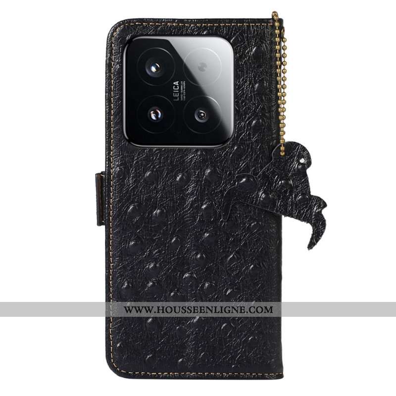 Housse Xiaomi 15T Cuir Technologie RFID