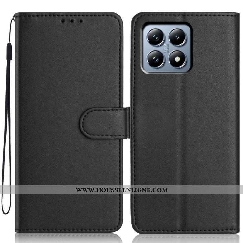 Housse Xiaomi 15T Effet Cuir Uni