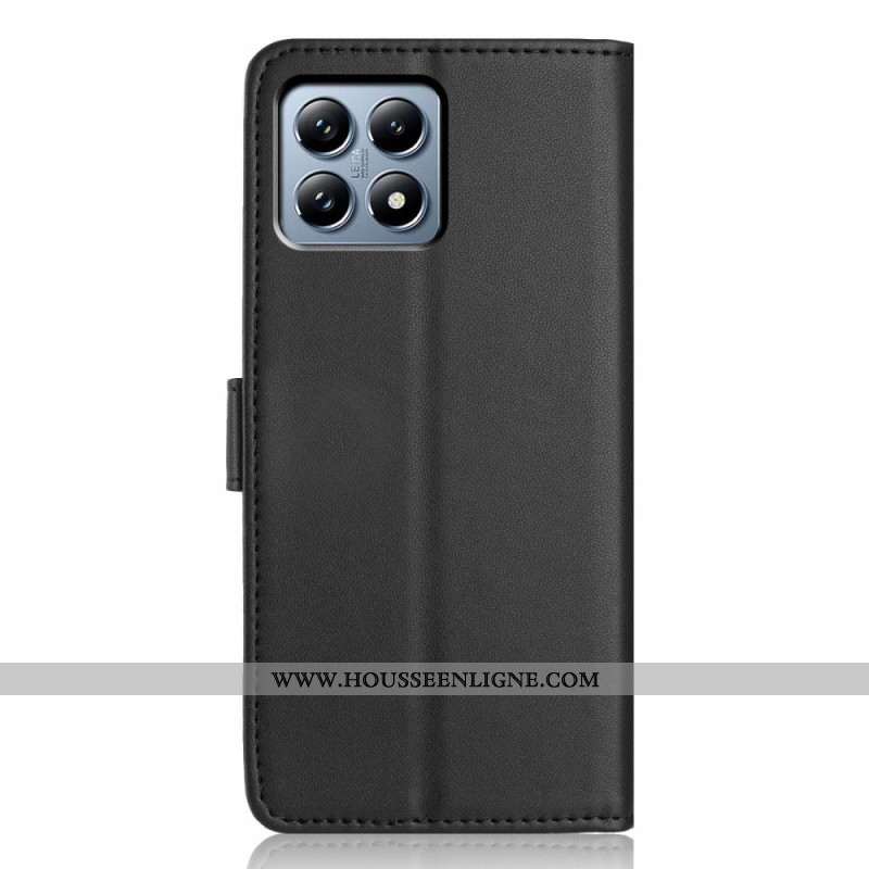 Housse Xiaomi 15T Effet Cuir Uni