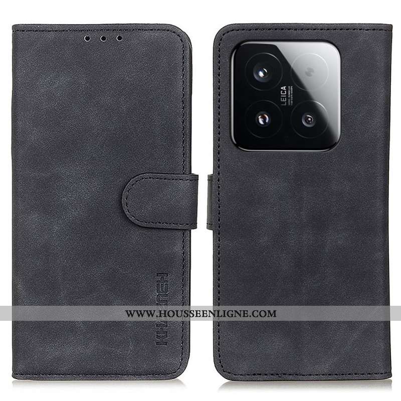 Housse Xiaomi 15T Effet Daim KHAZNEH