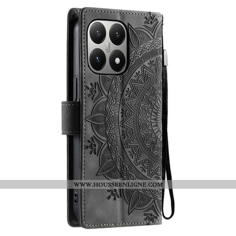 Housse Xiaomi 15T Effet Daim Mandala