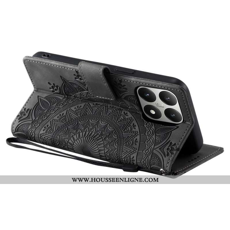 Housse Xiaomi 15T Effet Daim Mandala