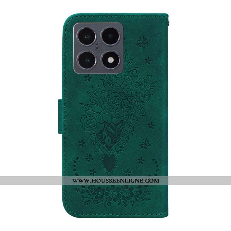 Housse Xiaomi 15T Empreinte Roses