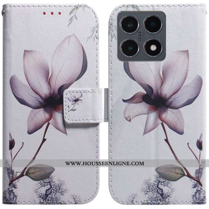 Housse Xiaomi 15T Fleur Rose