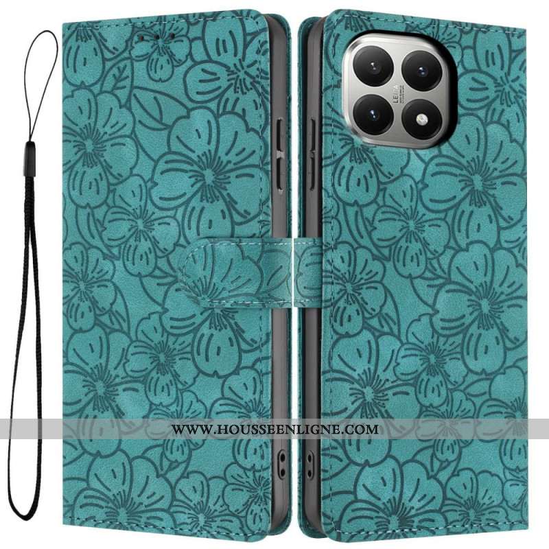 Housse Xiaomi 15T Gravure Florale