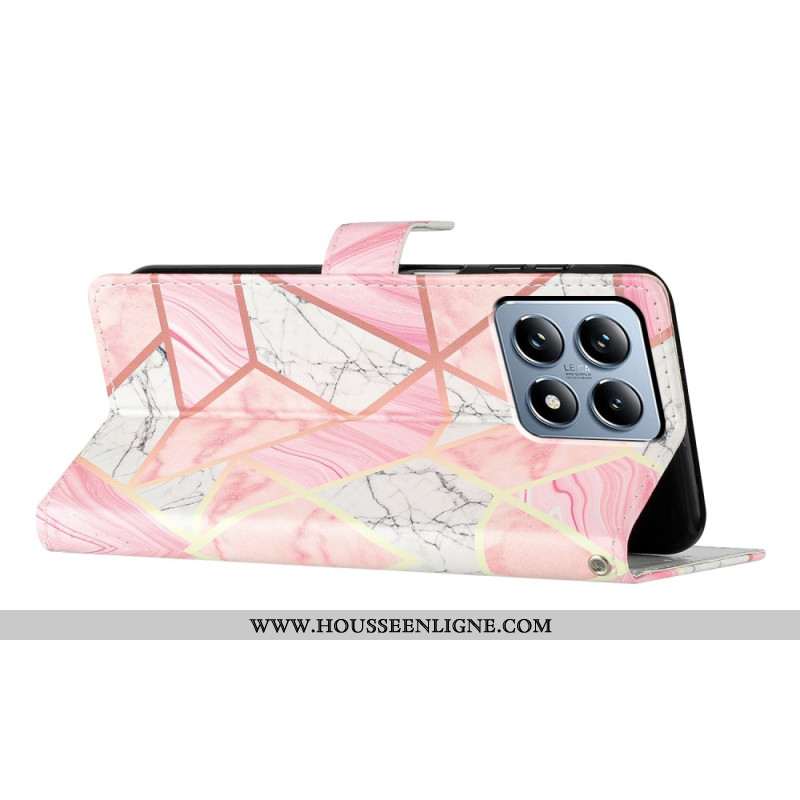 Housse Xiaomi 15T Marbre Rose