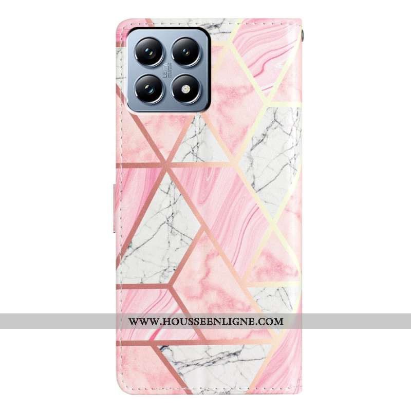 Housse Xiaomi 15T Marbre Rose