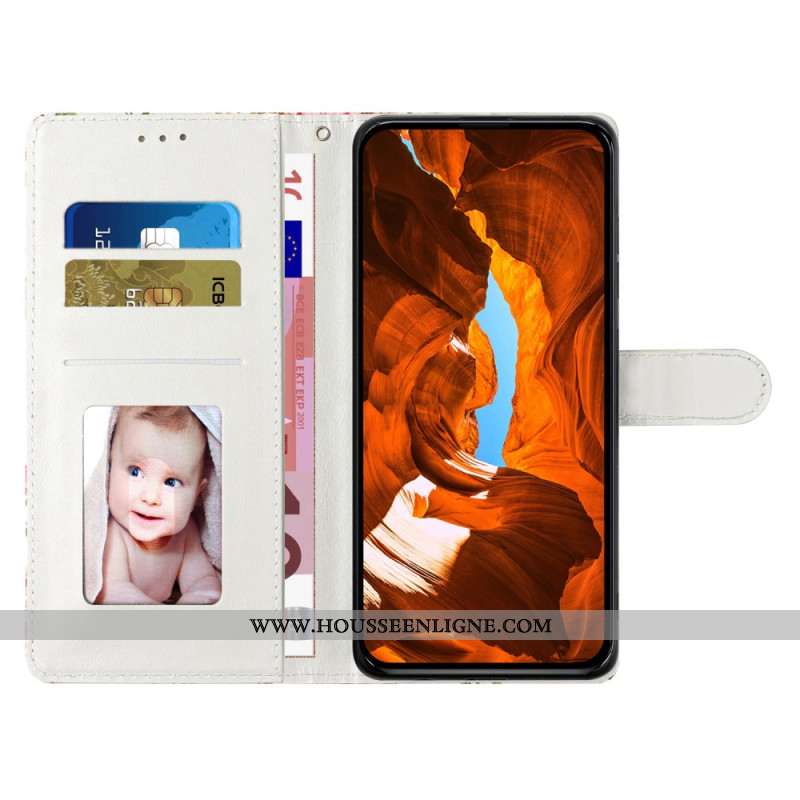 Housse Xiaomi 15T Marbre Vert et Rose