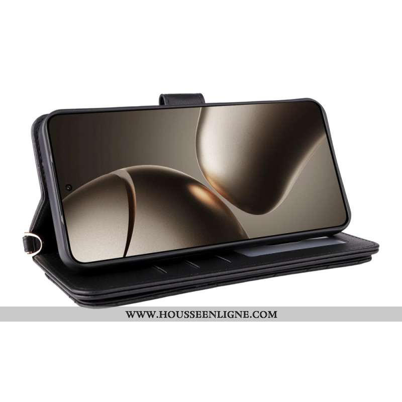 Housse Xiaomi 15T Matelassée avec Bandoulière et Dragonne