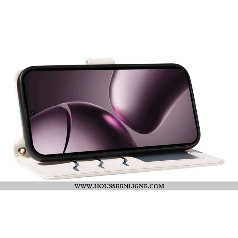 Housse Xiaomi 15T Matelassée avec Lanière et Bandoulière