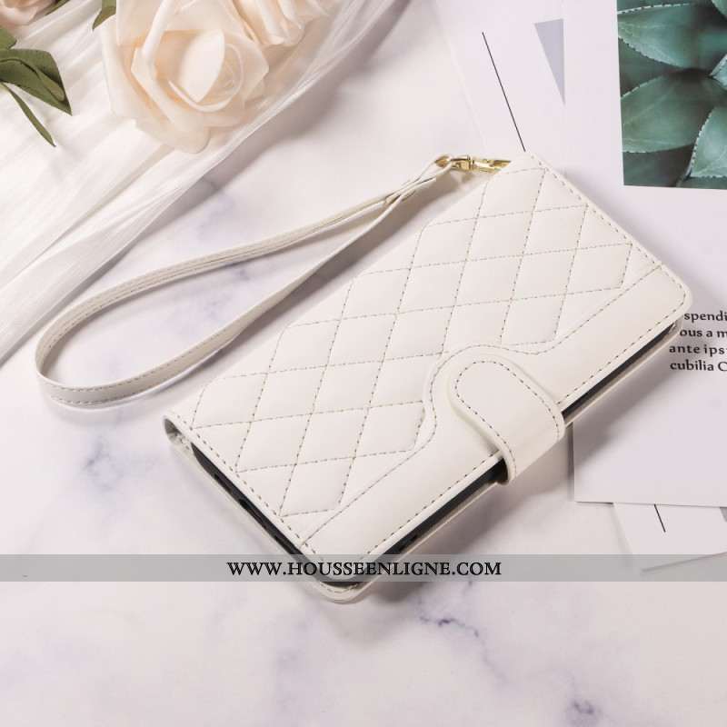 Housse Xiaomi 15T Matelassée avec Lanière et Bandoulière