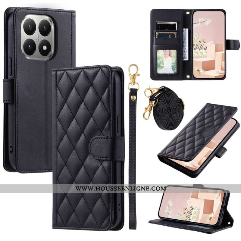 Housse Xiaomi 15T Matelassée avec Sangles