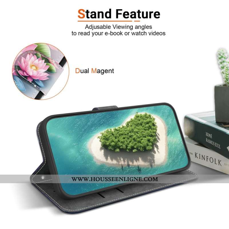 Housse Xiaomi 15T Motif Lotus