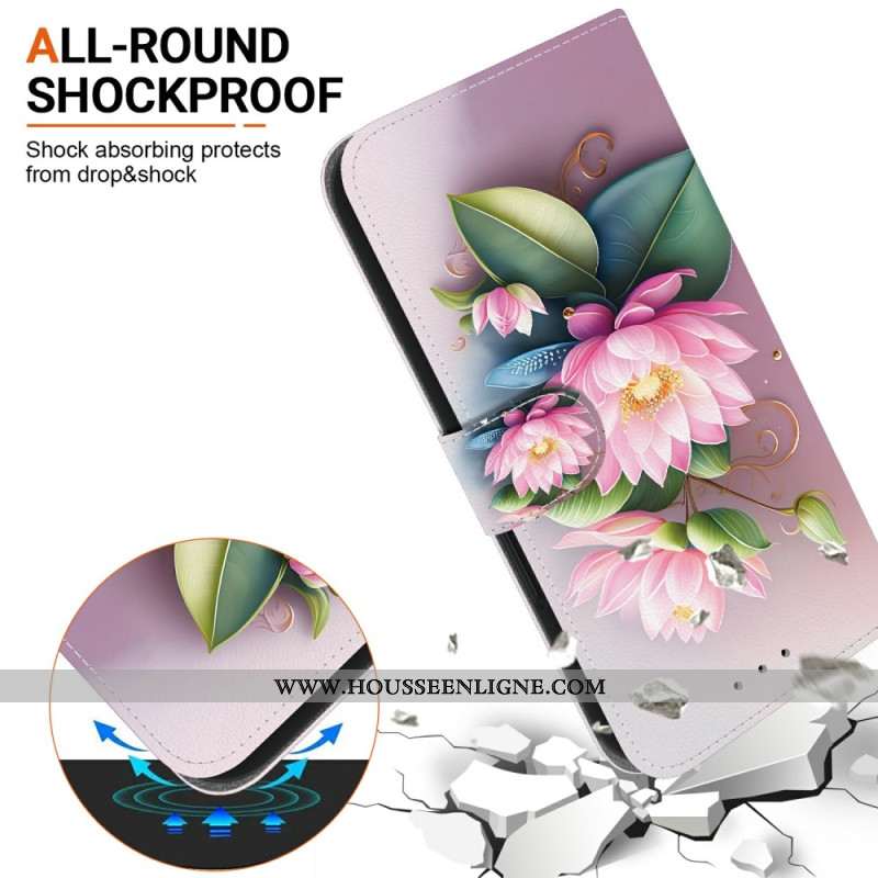 Housse Xiaomi 15T Motif Lotus