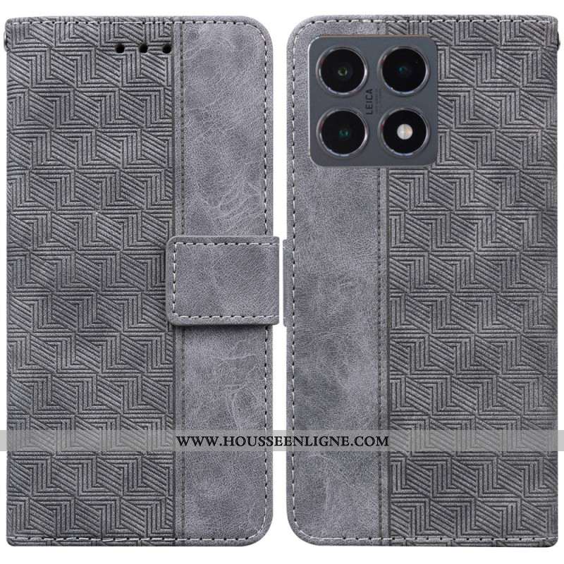 Housse Xiaomi 15T Motif Tissé