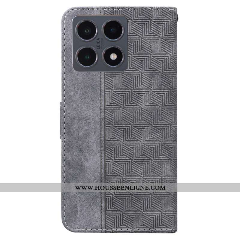 Housse Xiaomi 15T Motif Tissé