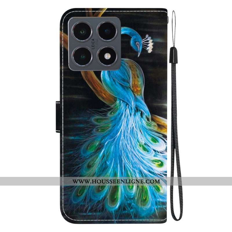 Housse Xiaomi 15T Motif de Paon