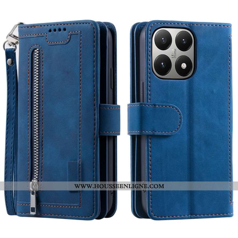 Housse Xiaomi 15T Portefeuille 9 Porte-Cartes