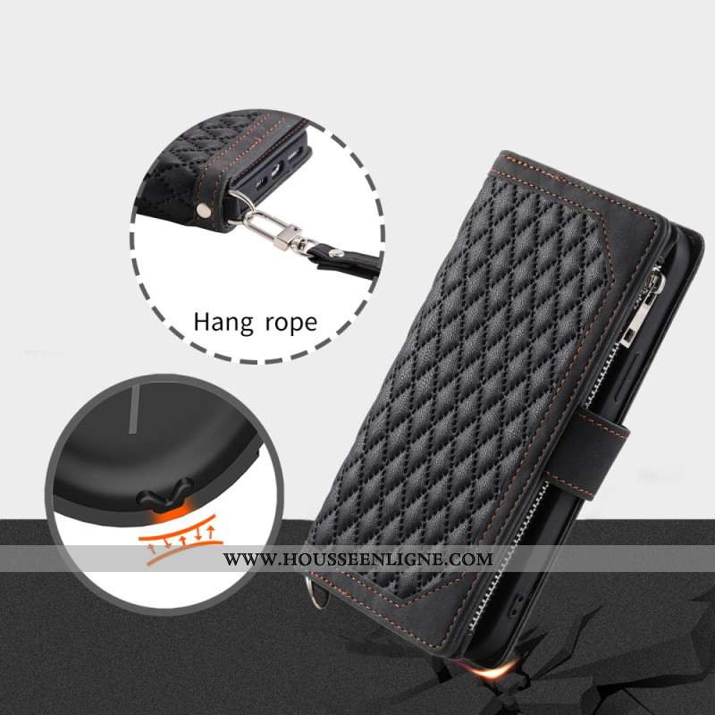 Housse Xiaomi 15T Portefeuille Matelassé