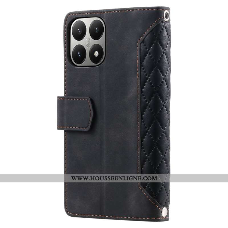 Housse Xiaomi 15T Portefeuille Matelassé