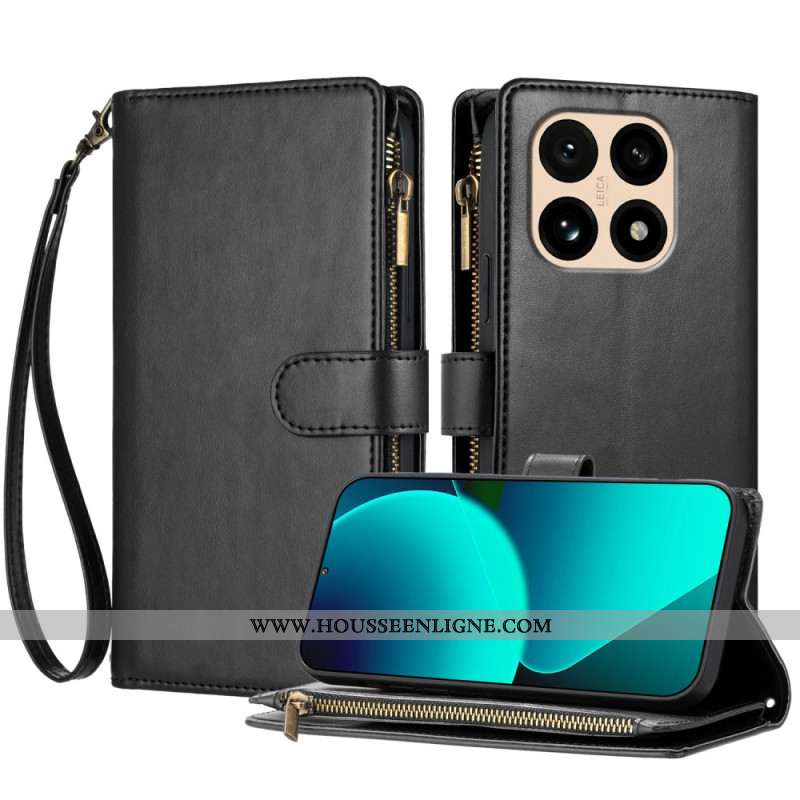 Housse Xiaomi 15T Portefeuille Simili Cuir