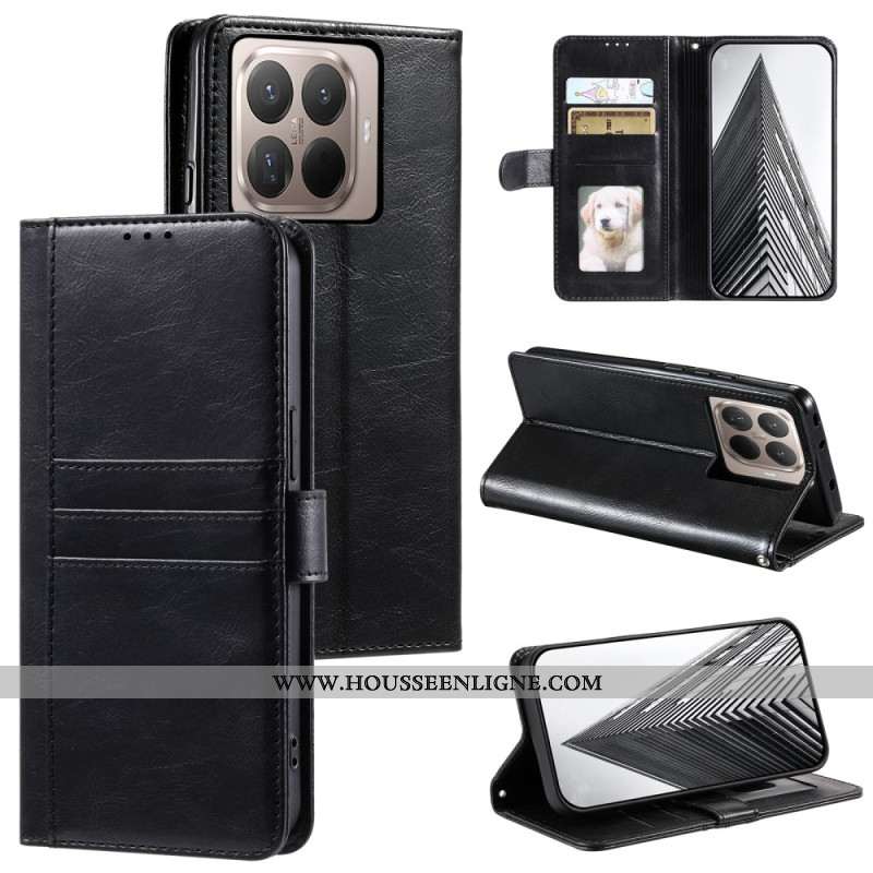 Housse Xiaomi 15T Pro 6 Porte-Cartes et Lanière