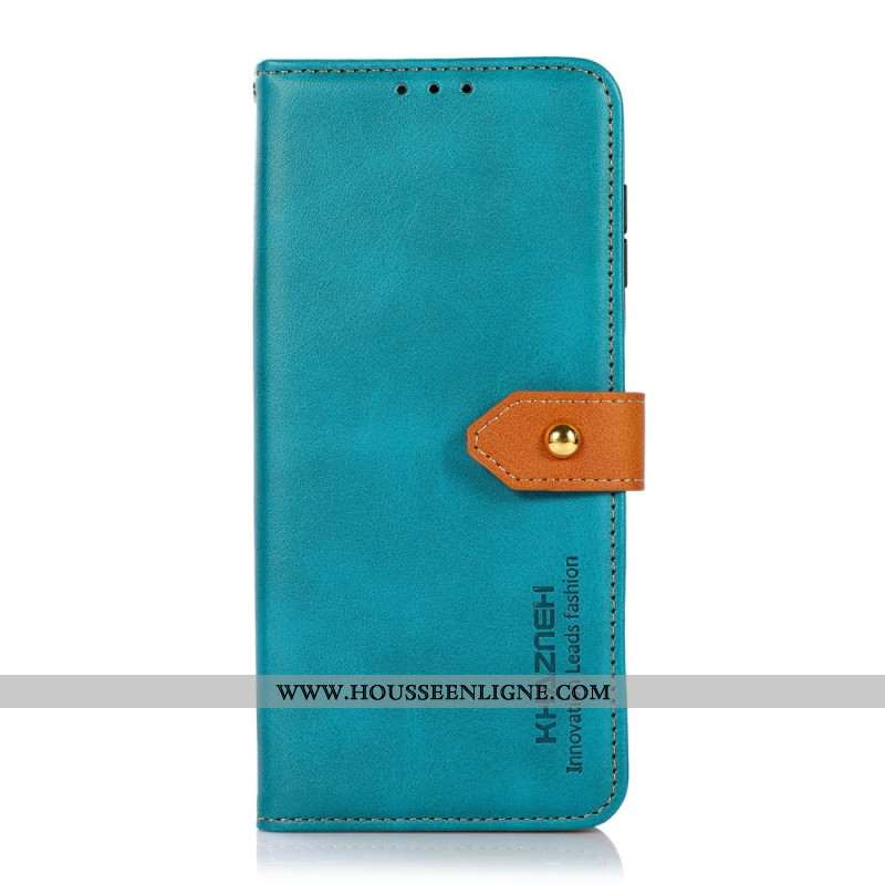 Housse Xiaomi 15T Pro Bouton Doré KHAZNEH