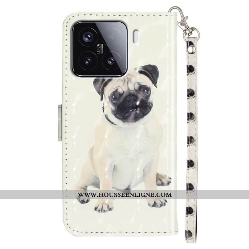 Housse Xiaomi 15T Pro Carlin à Lanière