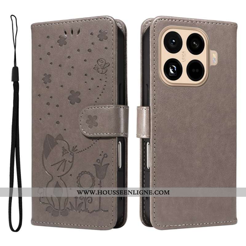 Housse Xiaomi 15T Pro Chat et Abeille